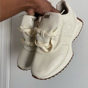 DKNY Off-White Women's Sneakers